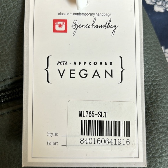 JEN & CO TEAL CROSSBODY BAG - Picture 6 of 8